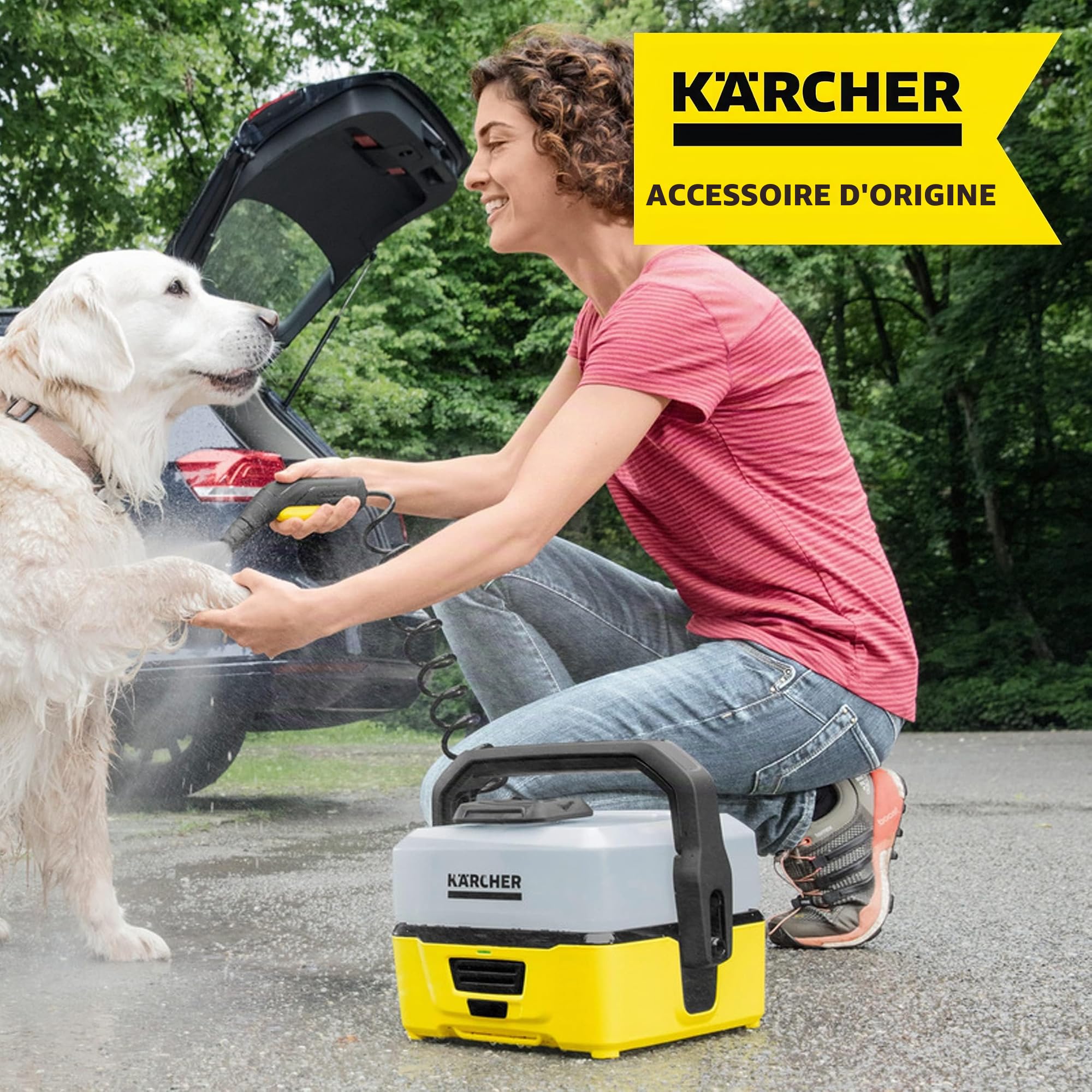 Kärcher OC 3 conique Buse à jet, Accessoires pour OC 3 Mobile Outdoor Cleaner