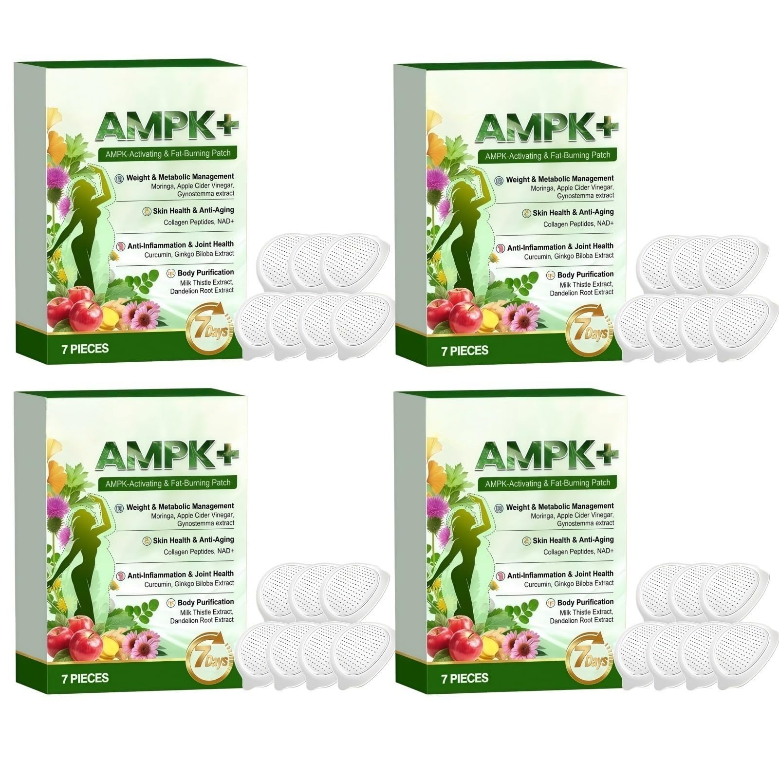 Patch Nano Microneedle Dimagrante Moringa x Berberina 10 in 1 Patch