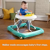Vista 90 de Bright Starts Giggling Safari Walker with Easy Fold Frame for Storage, Ages 6 Months +