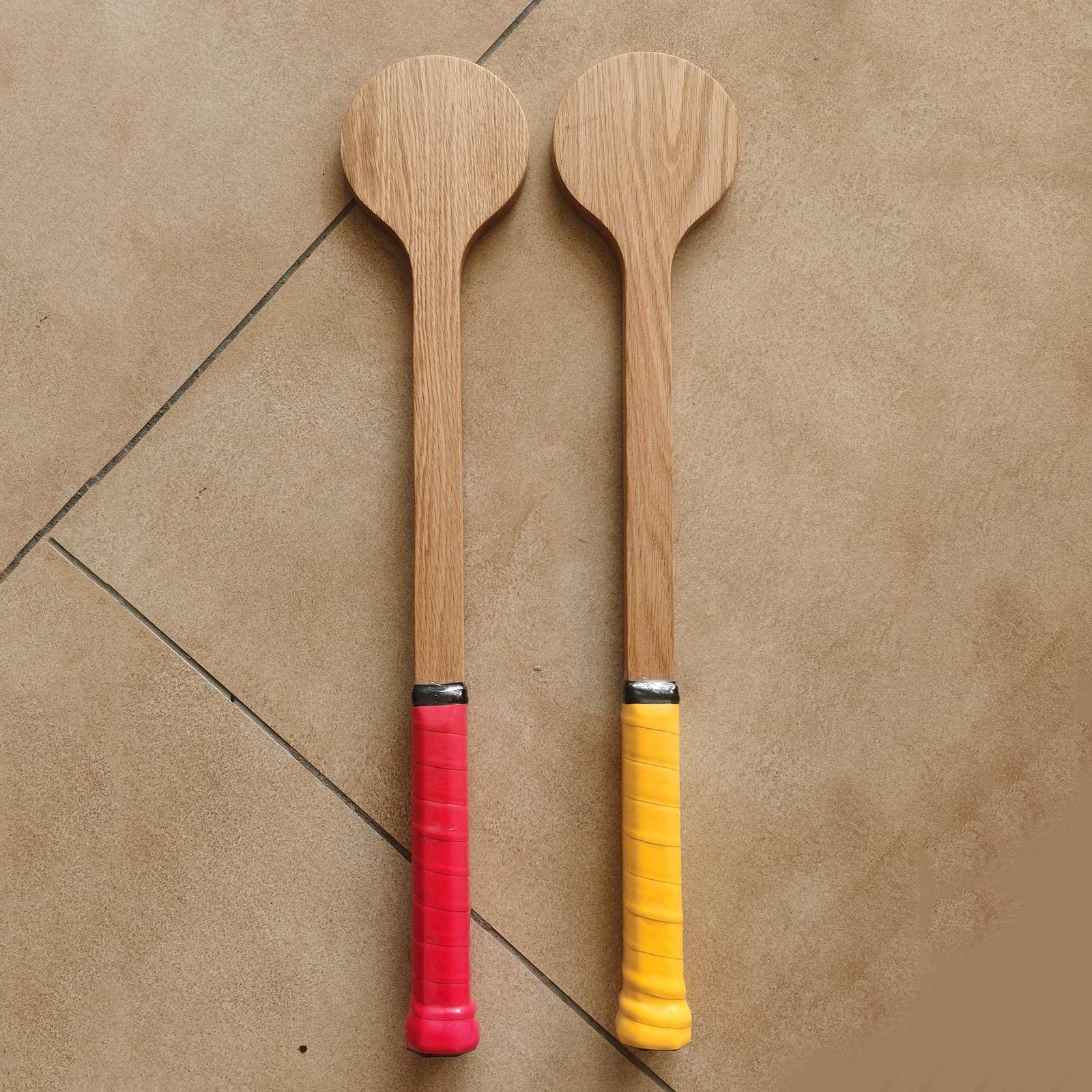Amagogo Cucchiaio da Puntatore da Tennis in Legno Bambini Bambini Principiante Principiante Colpire con Precisione Colpire Attrezzatur