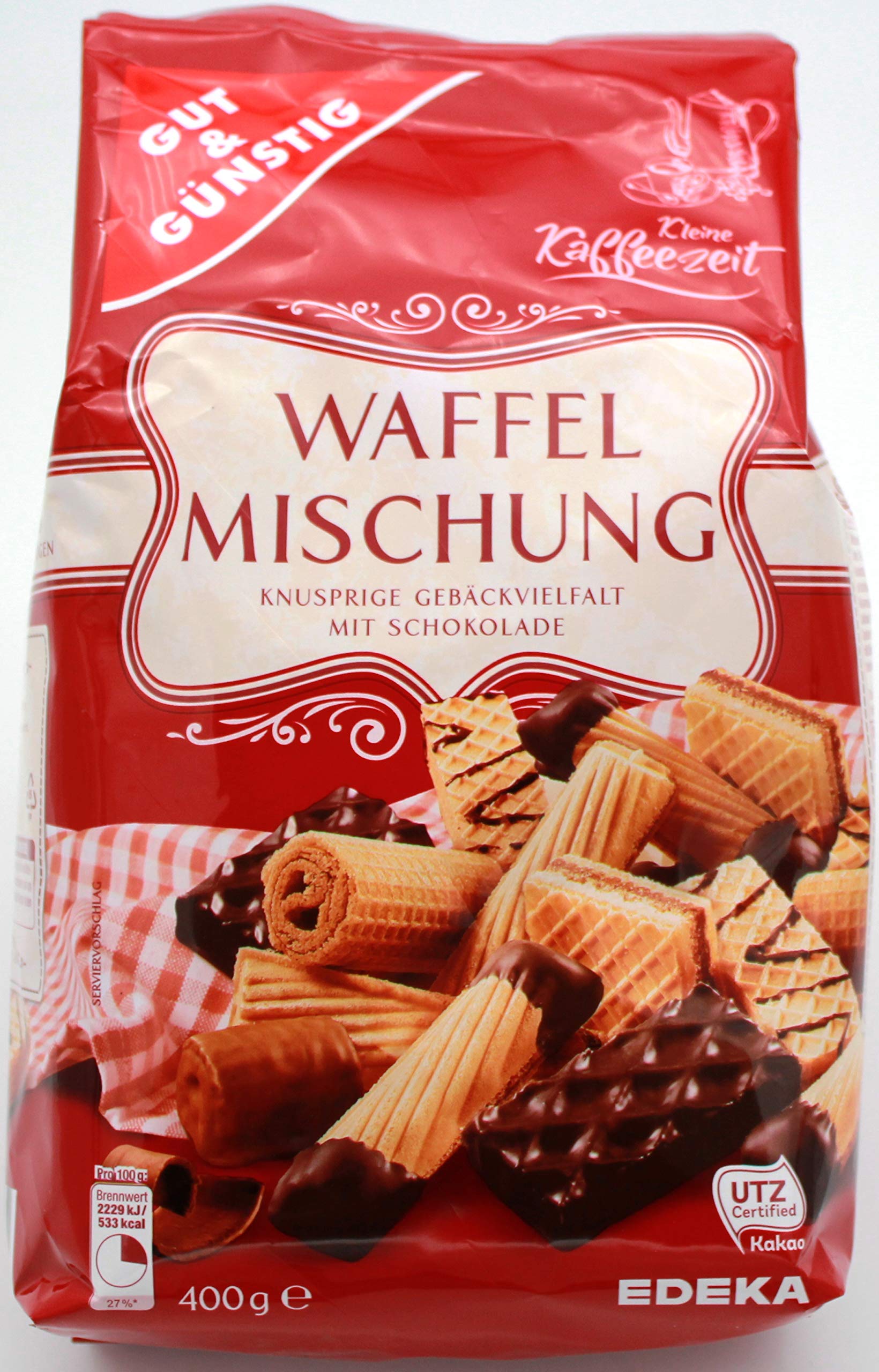 Gut & Günstig Waffelmischung, 10er Pack (10 x 400g)