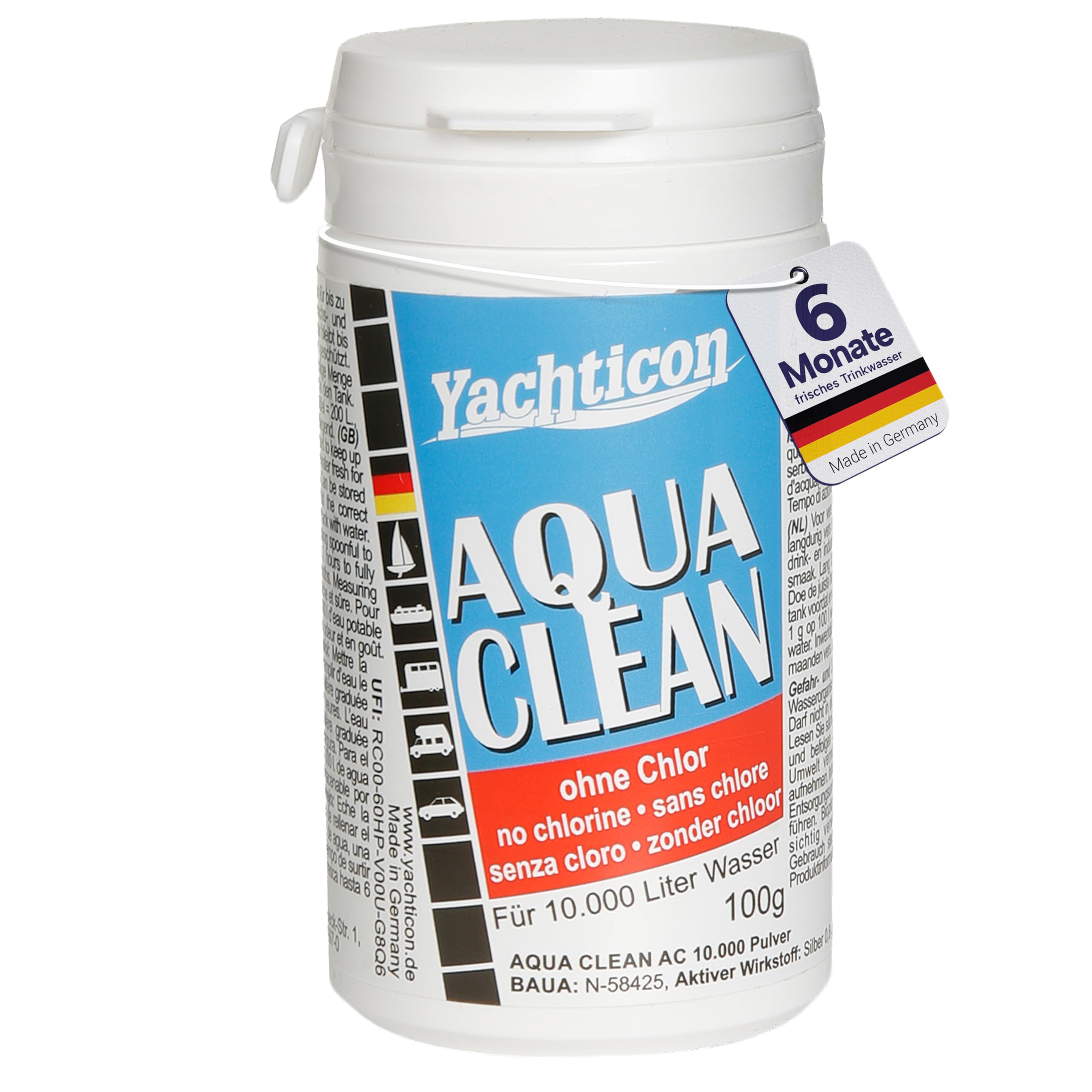 Aqua Clean AC 10.000 -sin CLORINES- 100 G