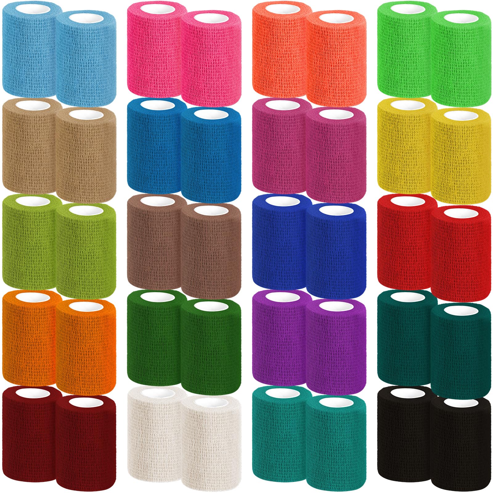 Colorful Self Adhesive Bandages - 90 Pack Bulk -14