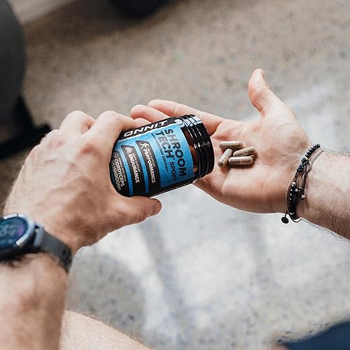 Miniatura 9 de Onnit Shroom TECH Sport 28 quilates  Complemento natural para pre-entrenamiento con Ashwagandha Cordyceps Champiñón y Rhodiola Rosea