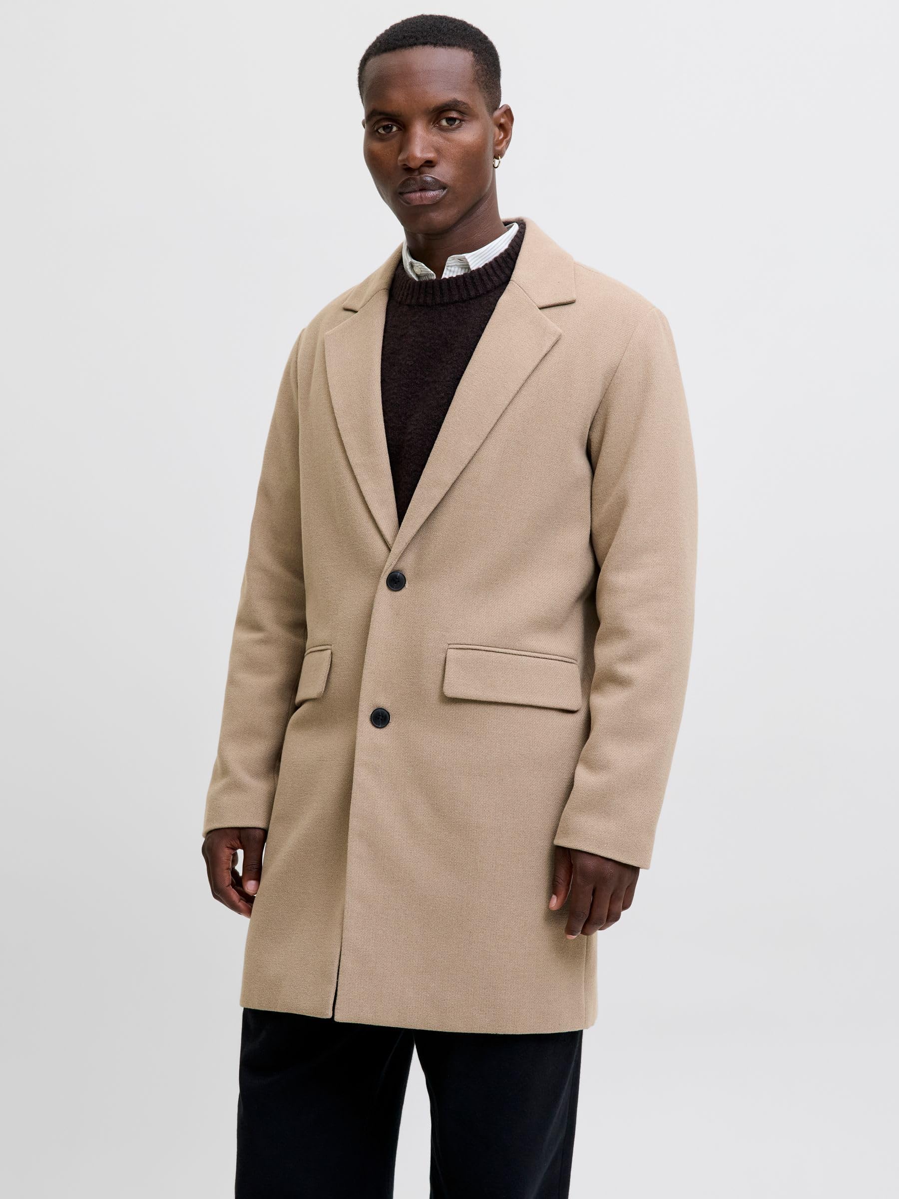 JACK & JONES Jjeharris Coat Sn Jjeharris Coat Sn Hombre (Pack de 1)