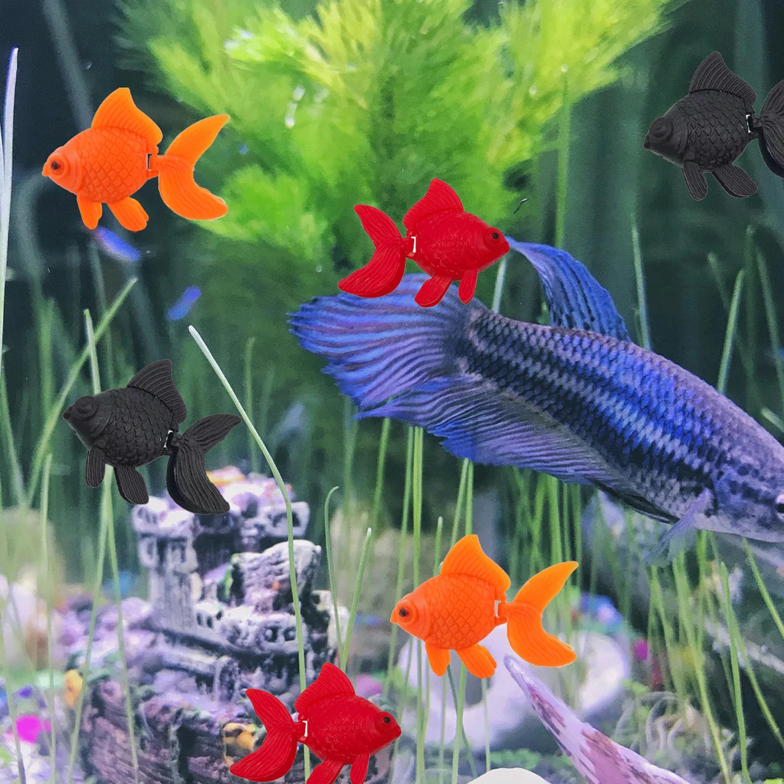 金魚 魚 フィッシュ ロングフィン ゴールド 置物 143-138-004 金魚 魚 フィッシュ ロングフィン ゴールド 置物 143-138-004