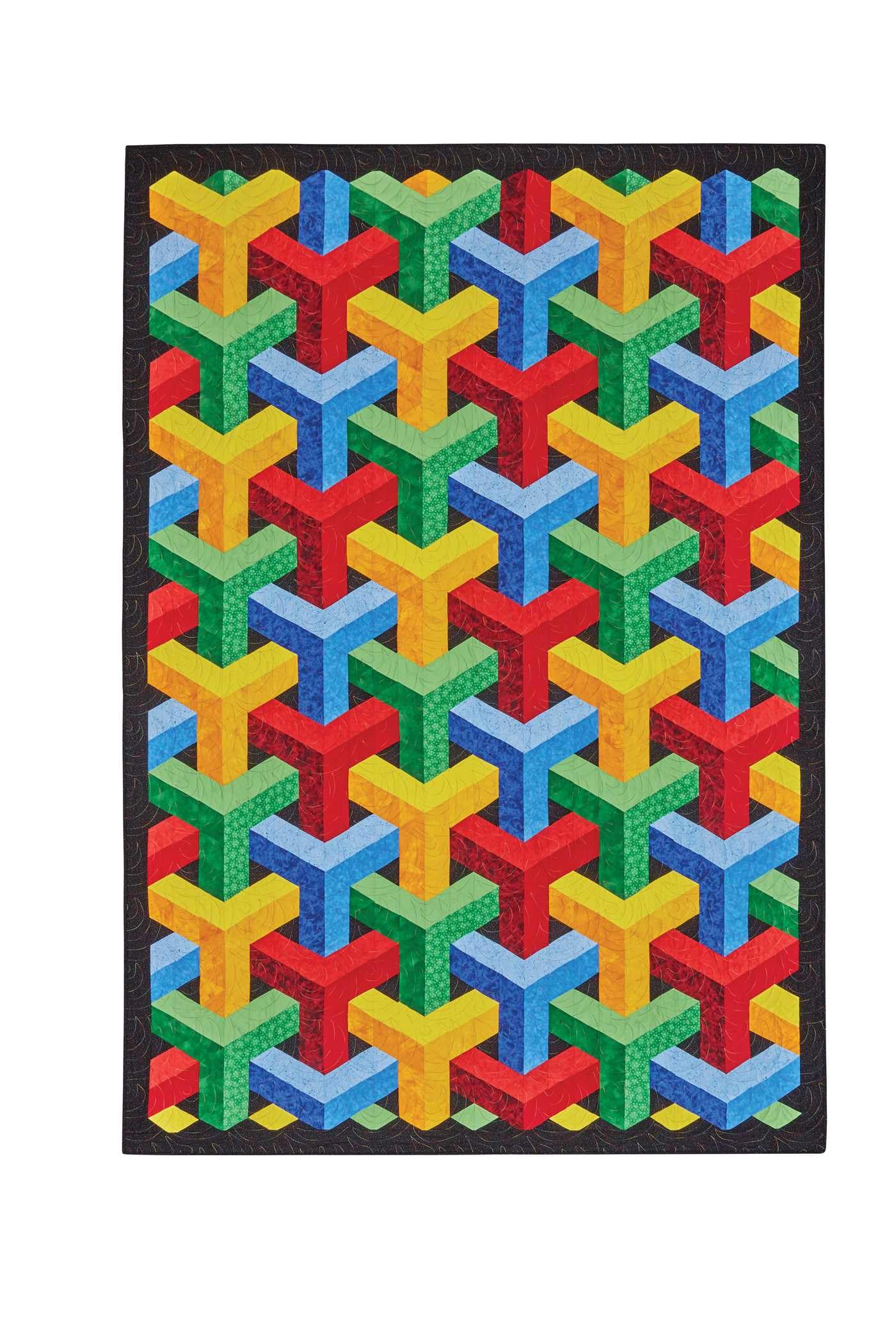 Stunning 3-D Quilts Simplified: Create Dimension With Color, Value & Geometric Shapes
