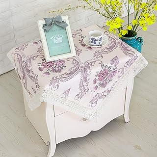 PhantasyIsland.com Tovaglia Rotonda Fatta a Mano all'Uncinetto, tovaglietta, centrotavola, copridivano per Arredamento, Matrimoni, 100 * 150cmcm