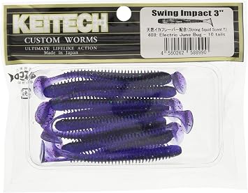 Keitech Swing Impact 3" #408 Electric June Bug