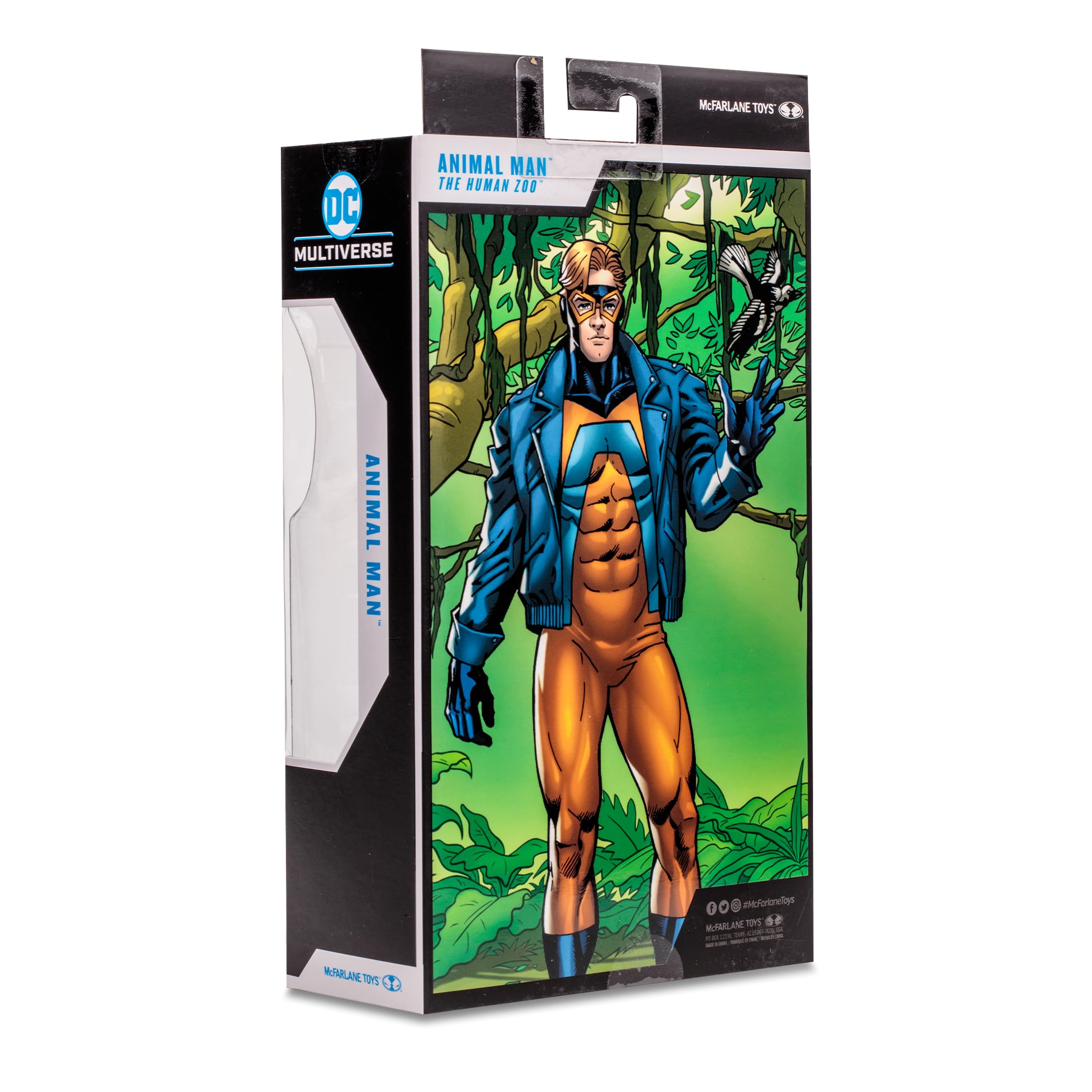 DC Multiverse Animal Man (The Human Zoo) Gold Label - Action figure da 17,8 cm