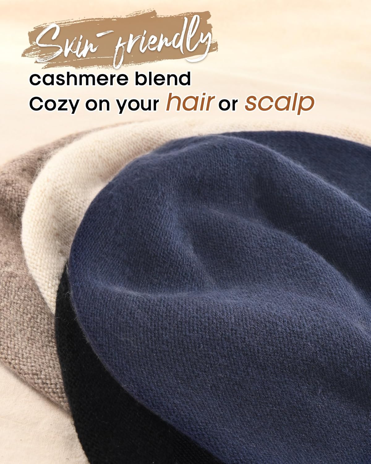 FURTALK Slouchy Beanies for Women Winter Hats Soft Warm Beanie Hat Ladies Knitting Skull Beanies - Image 2