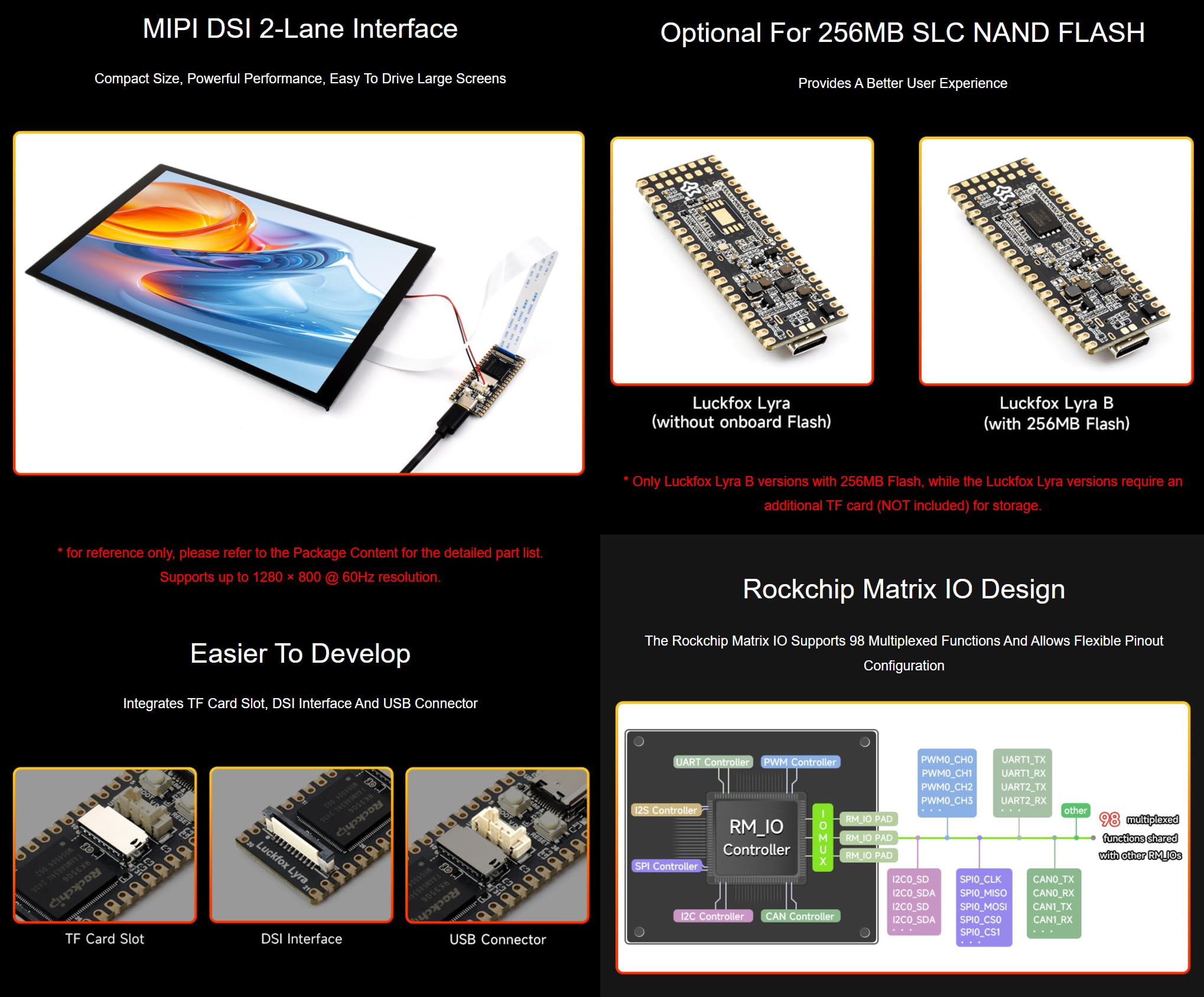Luckfox Lyra RK3506G2 Linux Micro Development Board - Triple-core ARM Cortex-A7 With 256MB Flash