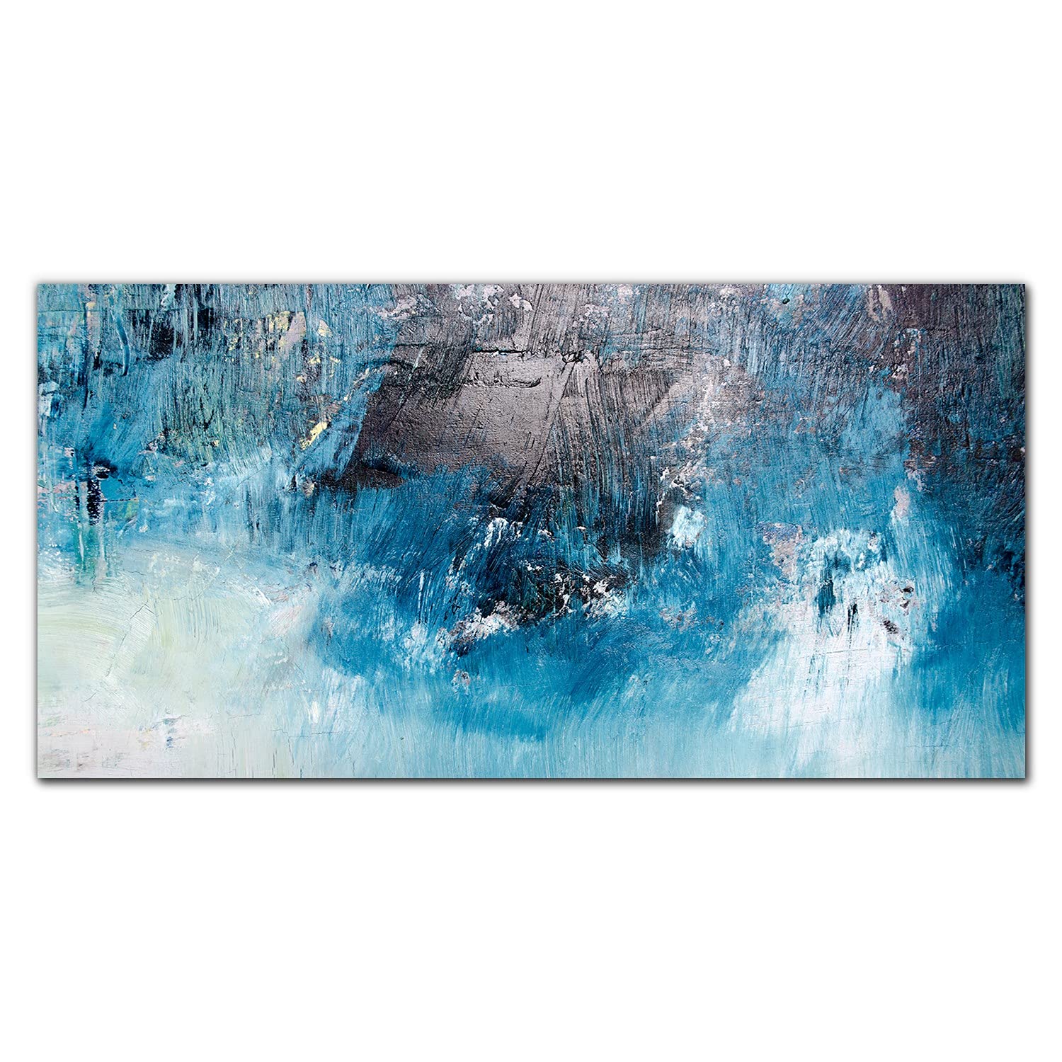 Crédence de cuisine 140x70cm protection fiable en verre trempé adhésif anti-projections