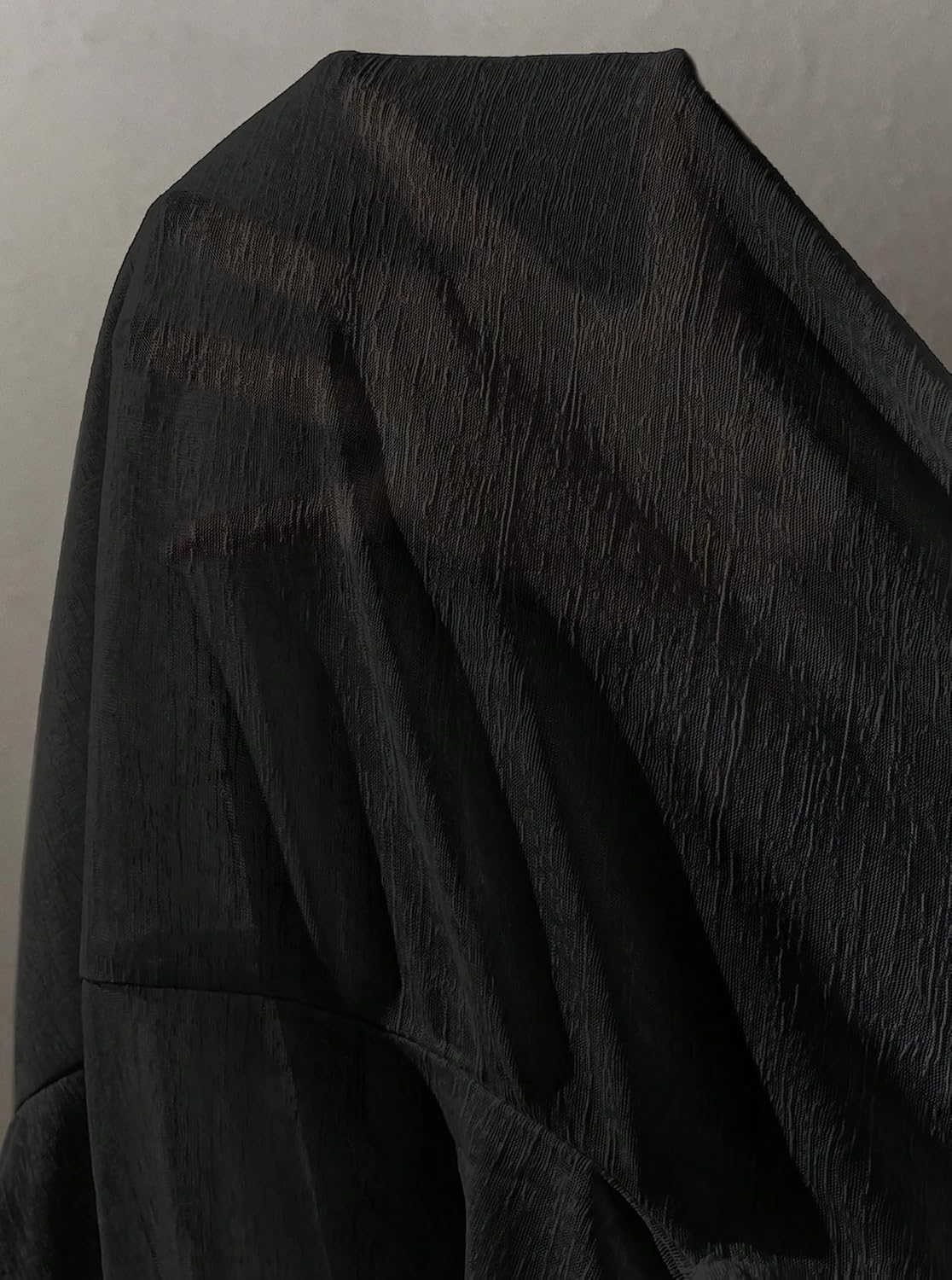 Women's Sheer Mesh Off Shoulder Crop Top See Through Short Sleeve Loose Fit Summer Tee Shirt for Beach Cover up - Image 7