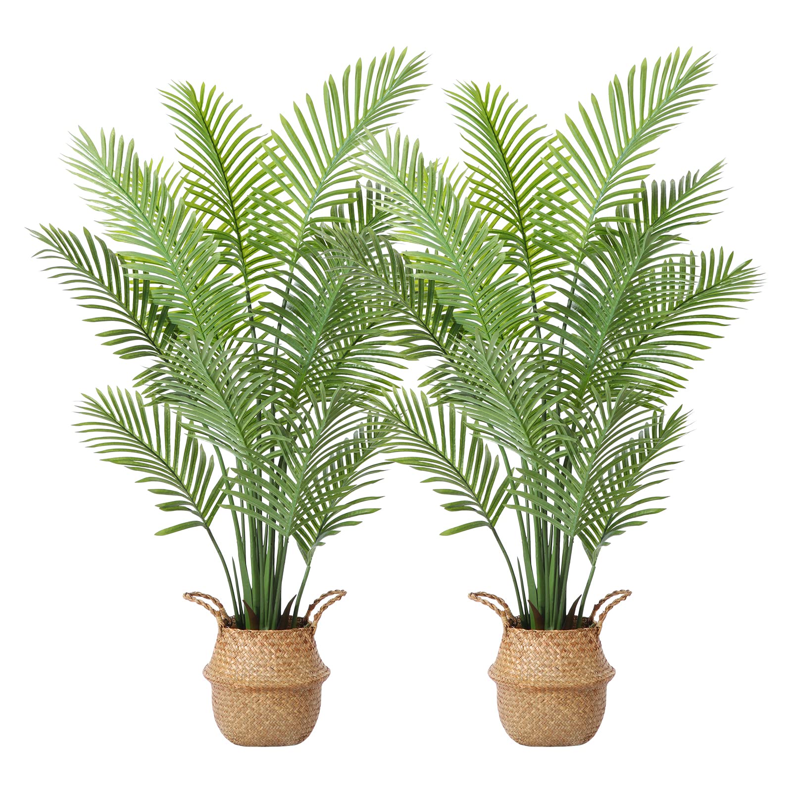 Buy Dr.Planzen Artificial Palm Tree,5FT Tall Fake Plant Faux Areca Palm
