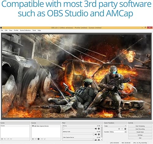 Miniatura 6 de Gofanco Pro Capture HDMI con audio Negro