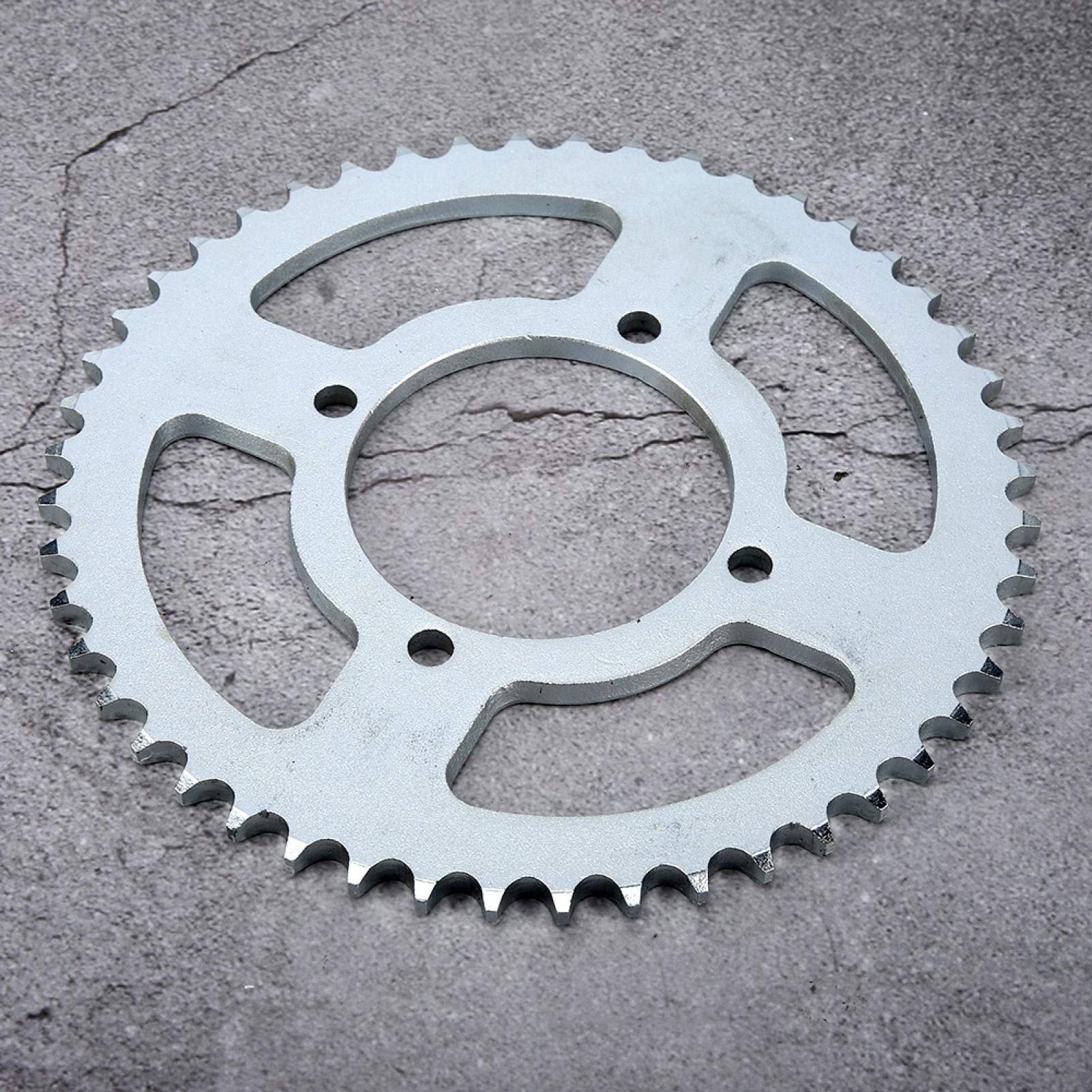 Yctze 48 denti 76mm 428 catena in alluminio corona dentata adatta per 250cc pit trail dirt bike motorcros catena a rulli pignoni kit pignoni