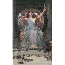 John William Waterhouse Circe Offering the Cup to Ulysses Poster Print Unframed - Famous Pre Raphaelite Wall Art Decor for Living Room Bedroom Office - 14x24 in