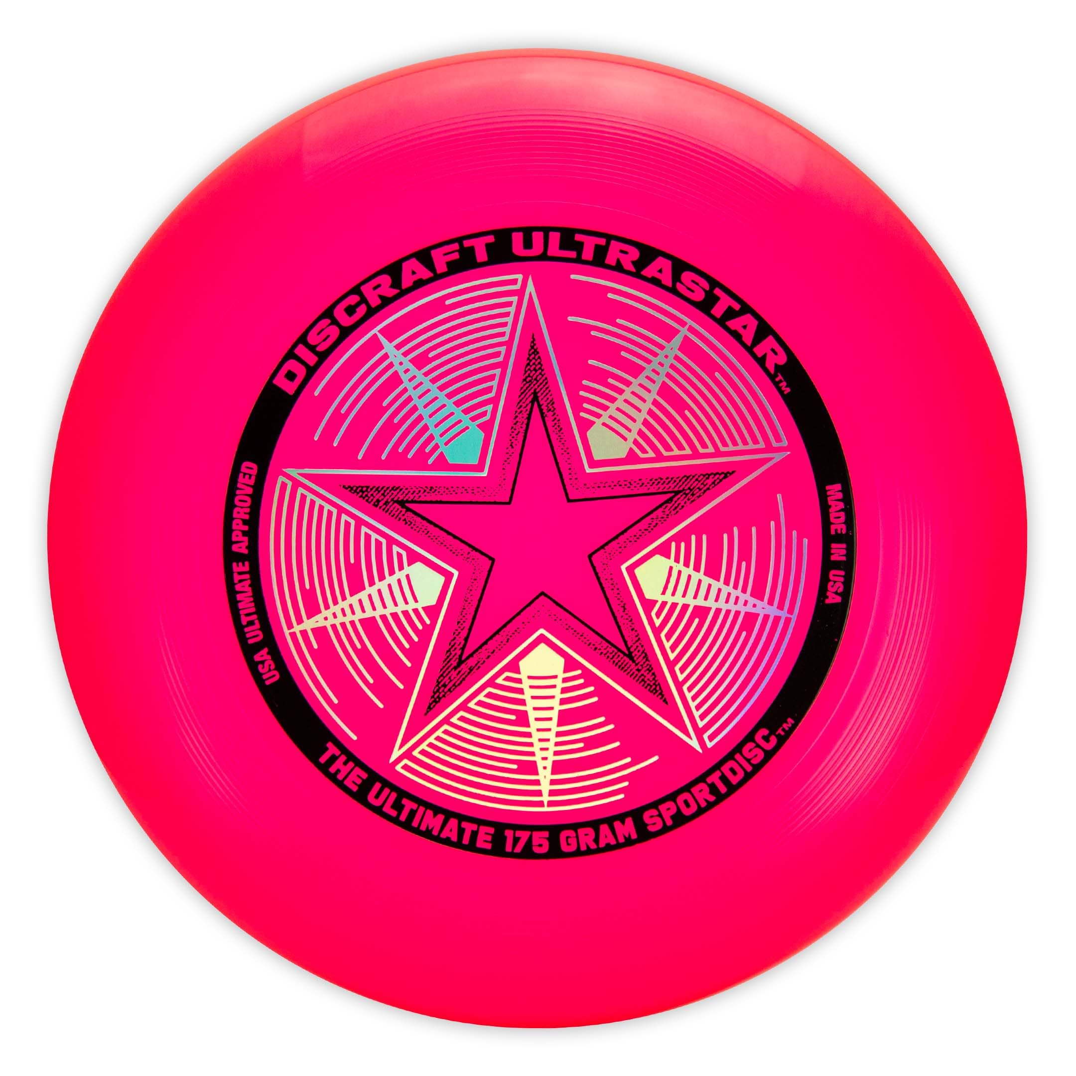 Discraft Ultrastar Ultimate Discs 1 & 2 Packs, Standardgröße, für Wettkampf- und Freizeitspiele