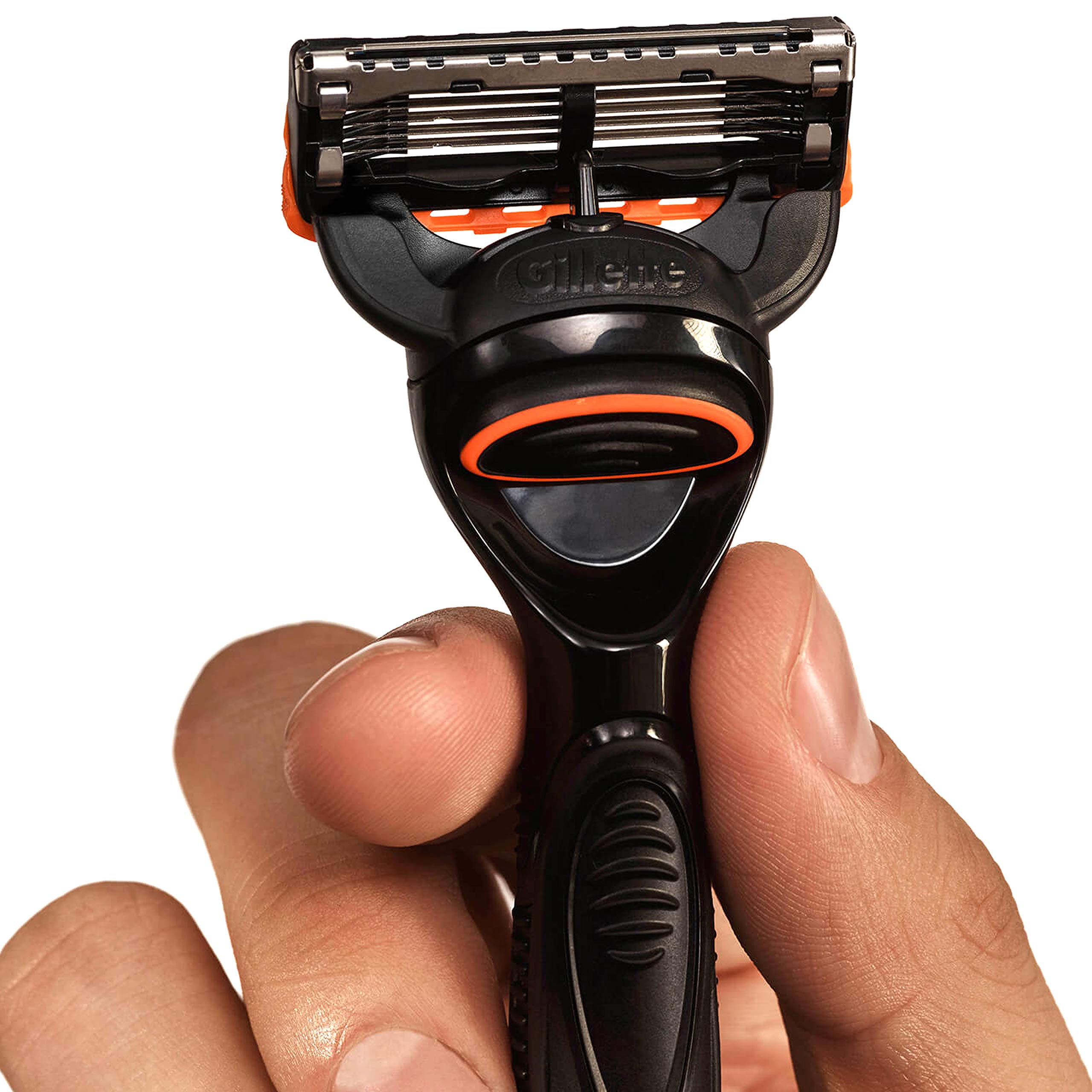 Gillette Fusion 5 ProGlide Power Rasierklingen mit Trimmerklinge für Präzision und Gleitbeschichtung, 8 Ersatzklingen