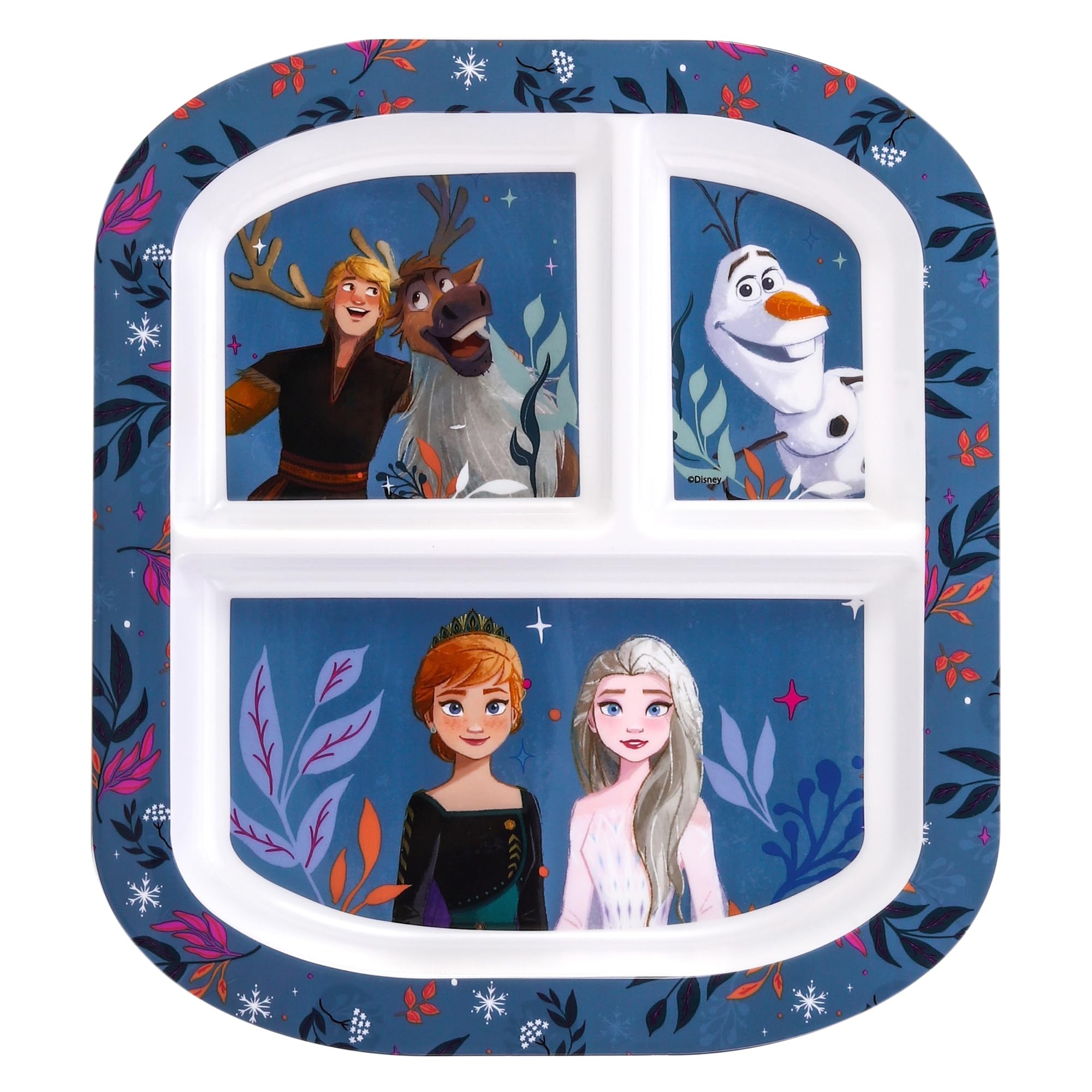 Plato Dividido Para Niños Con Utensilios - Juego De Comidas | Meses Sin