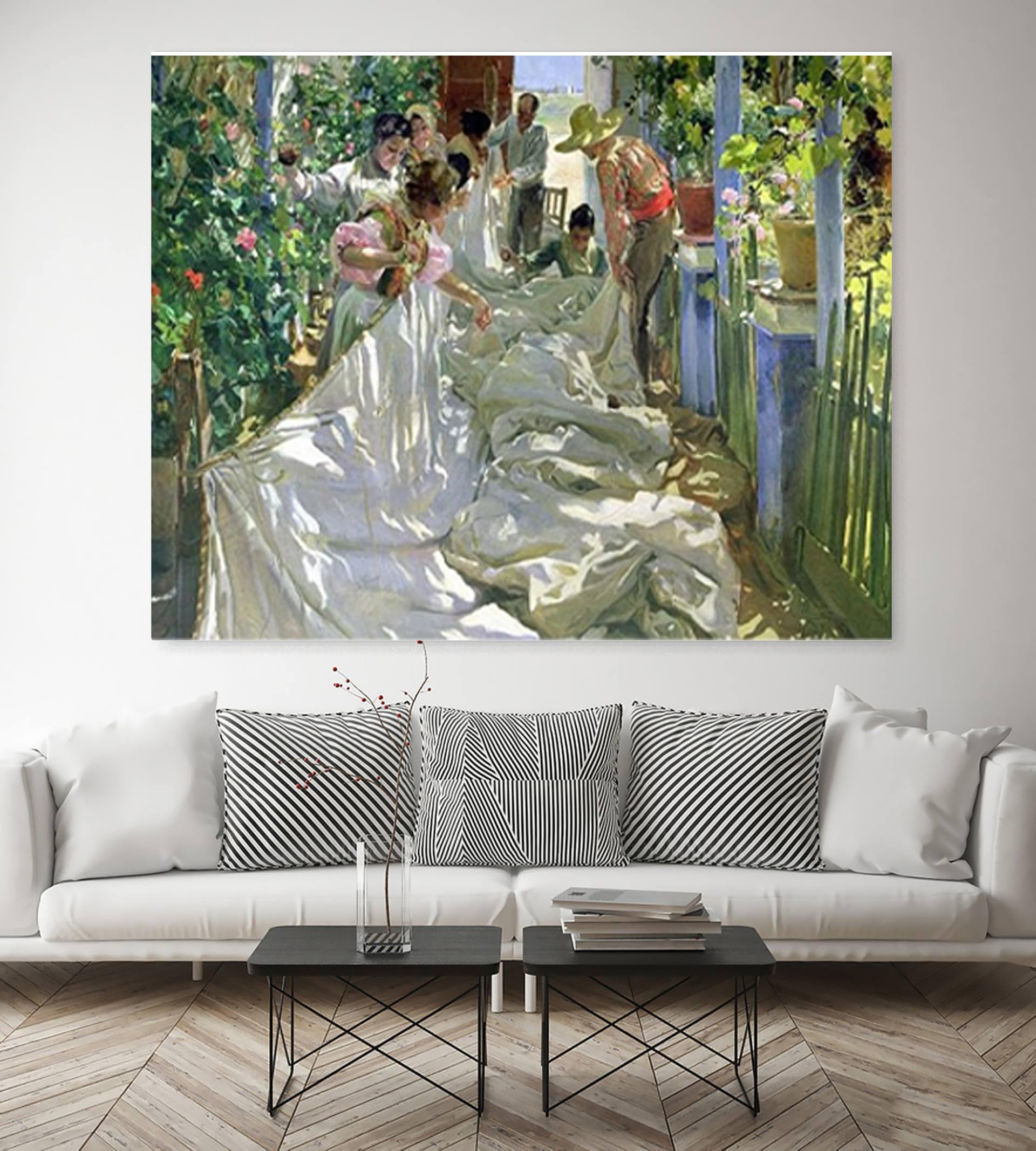 Amazon.com: Yomcut JoaquíN Sorolla Art Print - Tinkered Sail Art