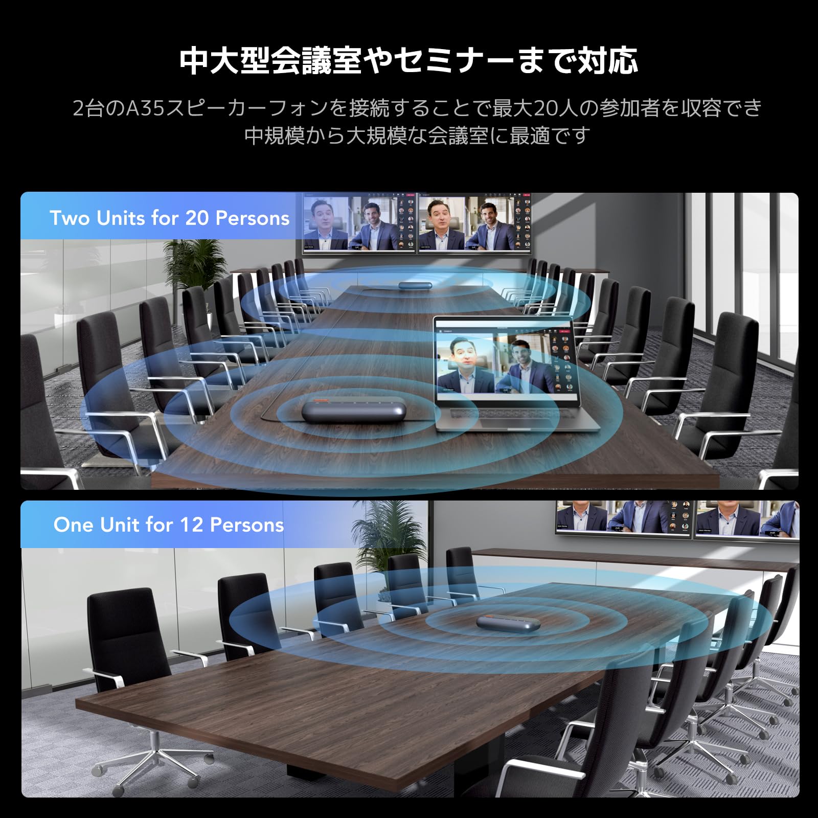 Amazon.co.jp: Nuroum Web会議 マイクスピーカー エコーキャンセラー