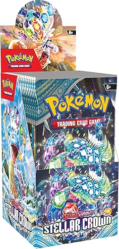Pokémon TCG: Scarlet & Violet—Stellar Crown Booster Bundle (18 Booster Packs) - 18 Booster Packs