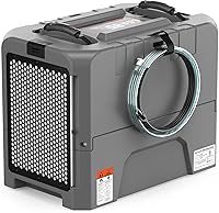 Vista 9 de Abestorm Deshumidificadores comerciales 264 PPD con bomba y manguera de drenaje, deshumidificadores industriales portátiles para gran espacio