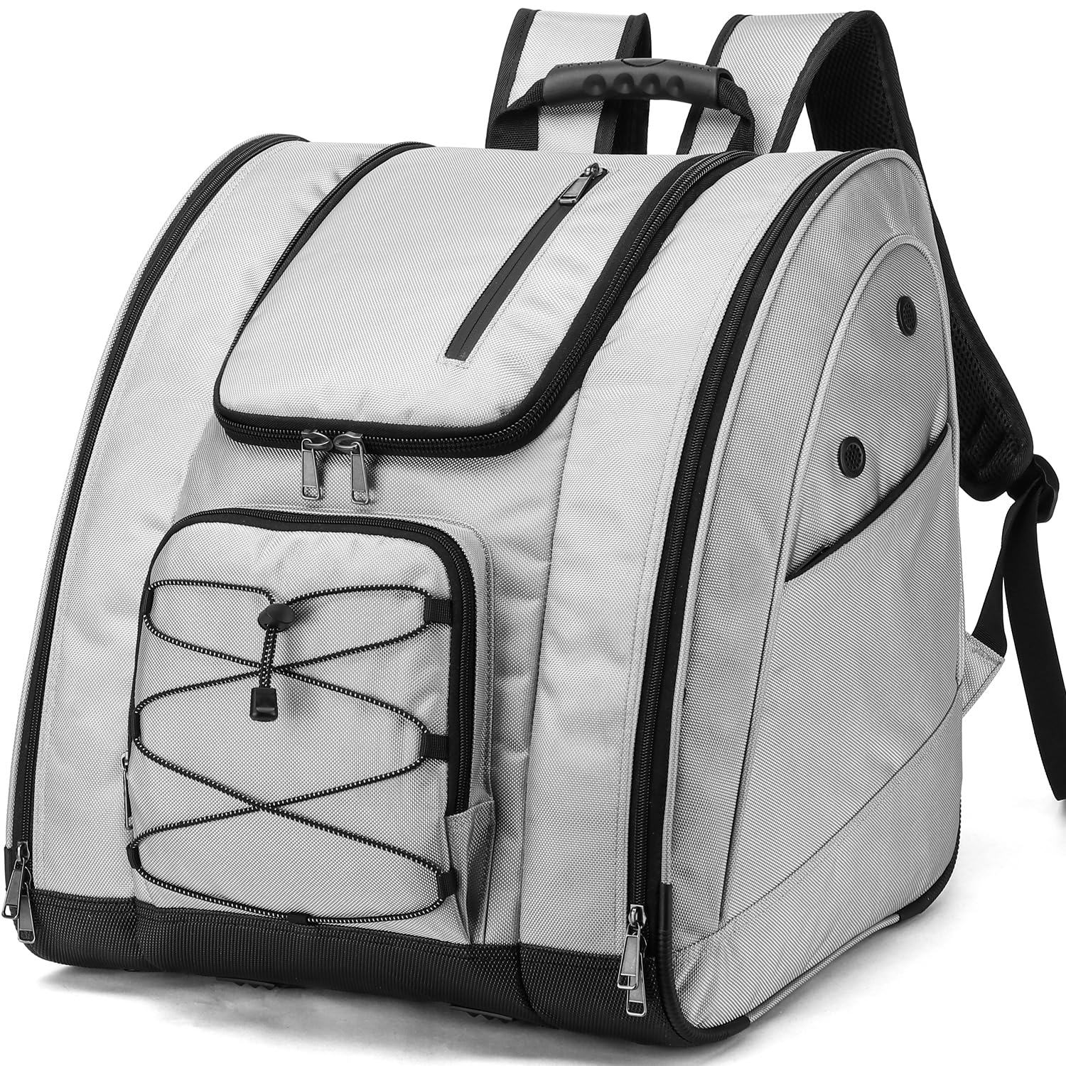 Zaino per scarponi da sci da uomo o donna, 50 l, per scarponi da snowboard, da viaggio, per bambini, attrezzatura per skate, caschi, occhiali, guanti, accessori da sci