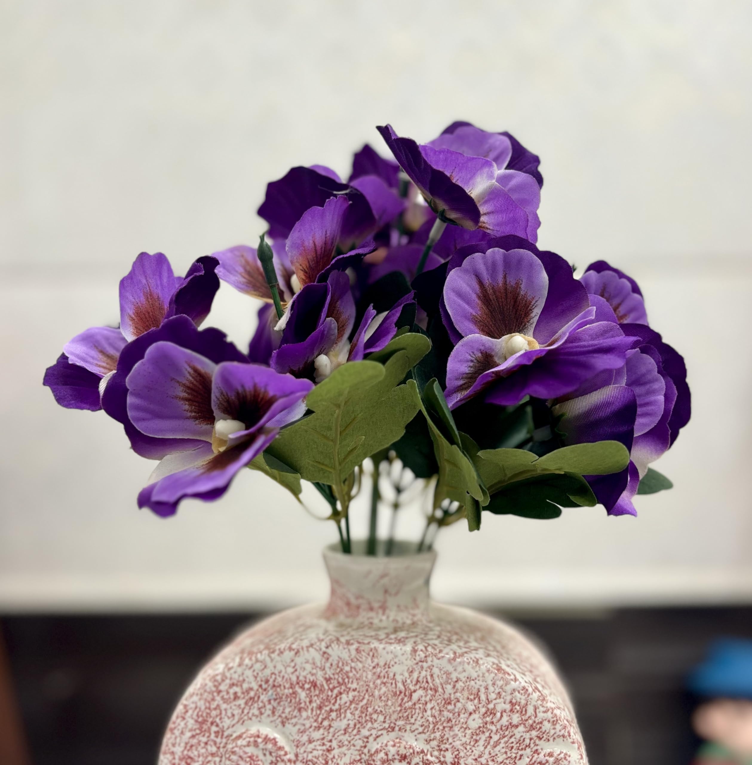 Dekorly Artificial Flowers for Home Decor | Mini Flowers Real Touch for Wedding Bouquet | Artificial Garden Flower | Tulip Bouquet for Home Wedding Decor Fake Flower | Height : 25CM (Purple, 1 Sticks) (B0D1YKXJJD) Amazon Price History, Amazon Price Tracker