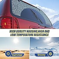 Vista 38 de GSPSCN Limpiaparabrisas trasero de 10" para Chevy Trax 22-13 Traverse 24-18 /Jeep Compass 17-07，Patriot 17-07/ Ford Escape Focus 07-01/ Dodge