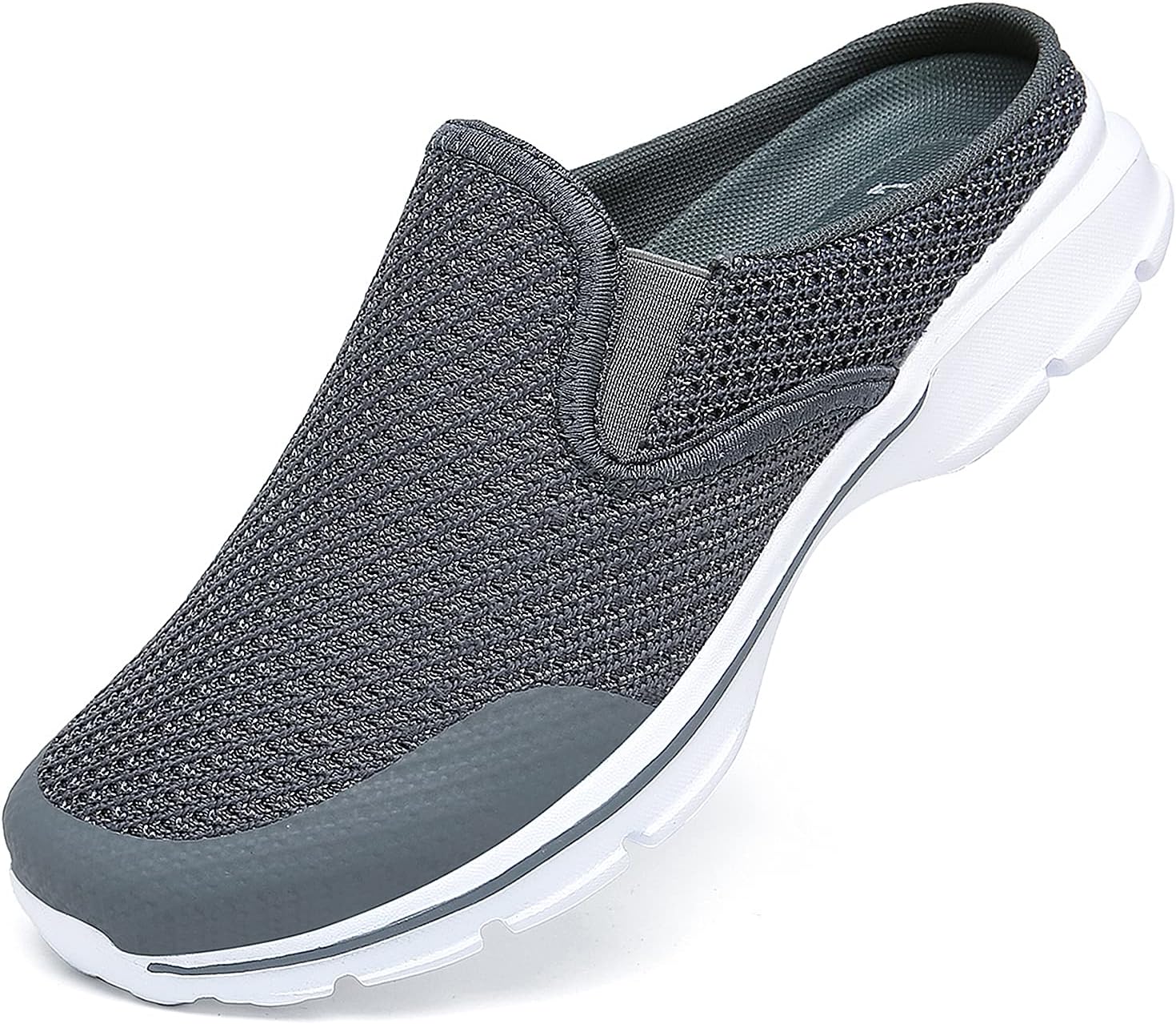 C CELANDAMens Womens Warm Garden Clogs Mules Casual Slip on Shoes Autumn Thickening Breathable Slippers Non-Slip Lightweight Walking Shoes