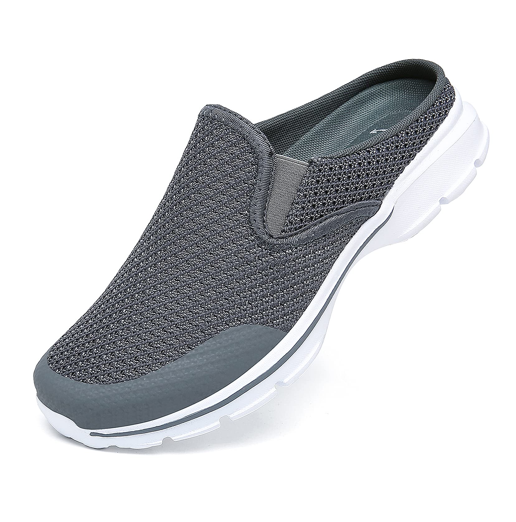 C CELANDAMens Womens Warm Garden Clogs Mules Casual Slip on Shoes Autumn Thickening Breathable Slippers Non-Slip Lightweight Walking Shoes