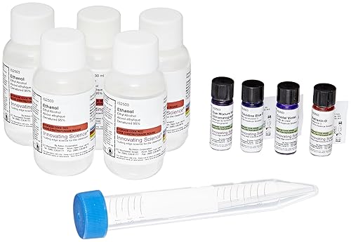 Innovador kit de cromatografía de papel científico para separar sustancias químicas