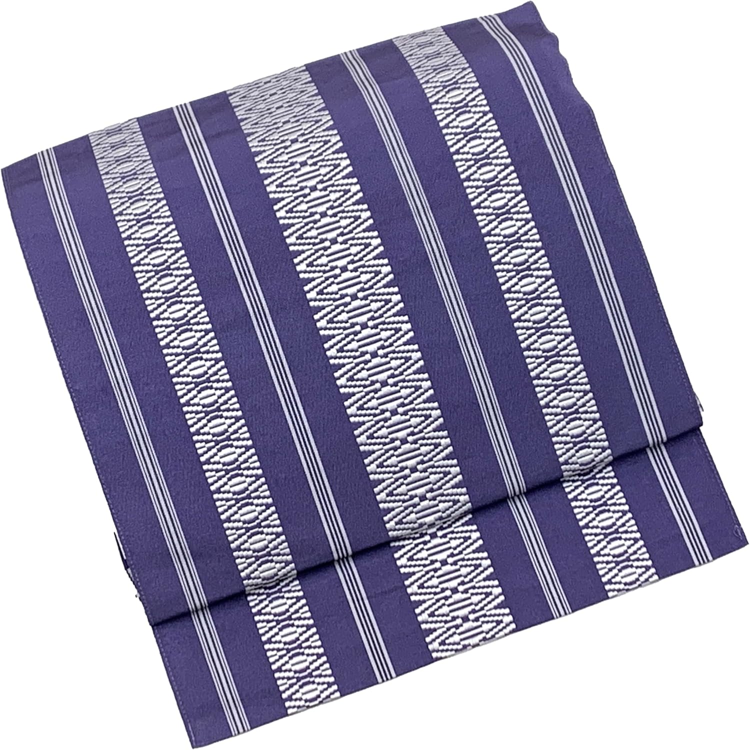 尾峨佐染繍 総刺繍袋帯【相良刺繍 汕頭刺繍 蘇州刺繍◆正倉院騎馬華文】白 青 金 尾峨佐染繍 総刺繍袋帯【相良刺繍 汕頭刺繍 蘇州刺繍◇正