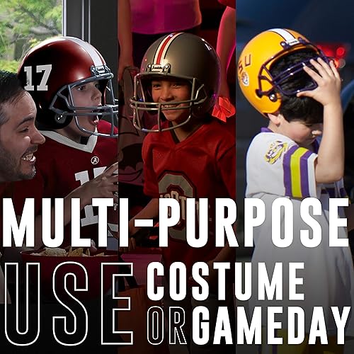 Miniatura 5 de Franklin Sports NCAA Kids Football Uniform Set - NFL Youth Football Costume for Boys & Girls - Set Includes Helmet, Jersey & Pants