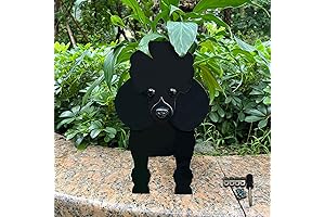Adorable Poodle-Shaped Planter for Greenery and Blooms