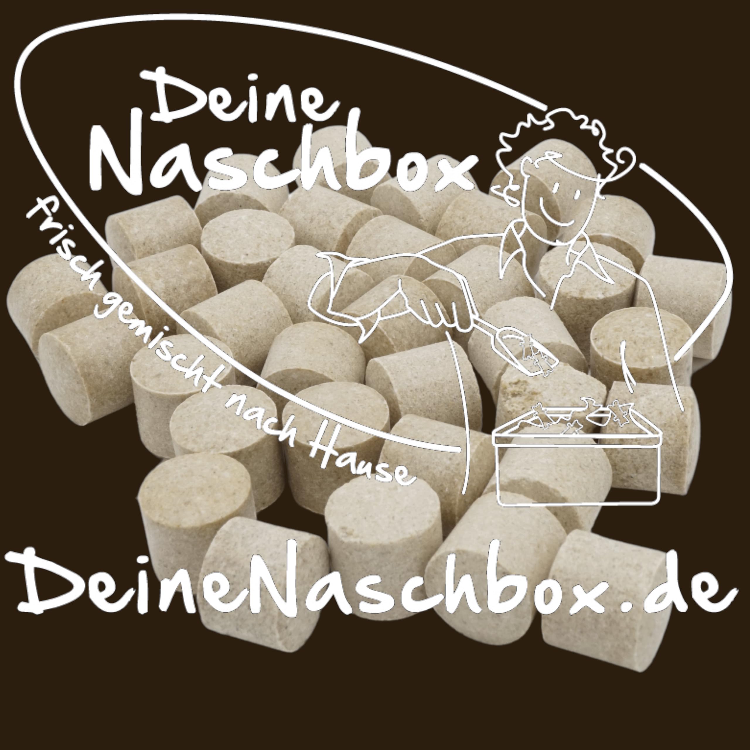 Deine Naschbox | Süßholz Lakritz Pastillen | 3kg Mega Pot | XXL Großpackung für Party, Candybar & als Geschenk - Gelatinefrei - Salmiakpulver Zylinder