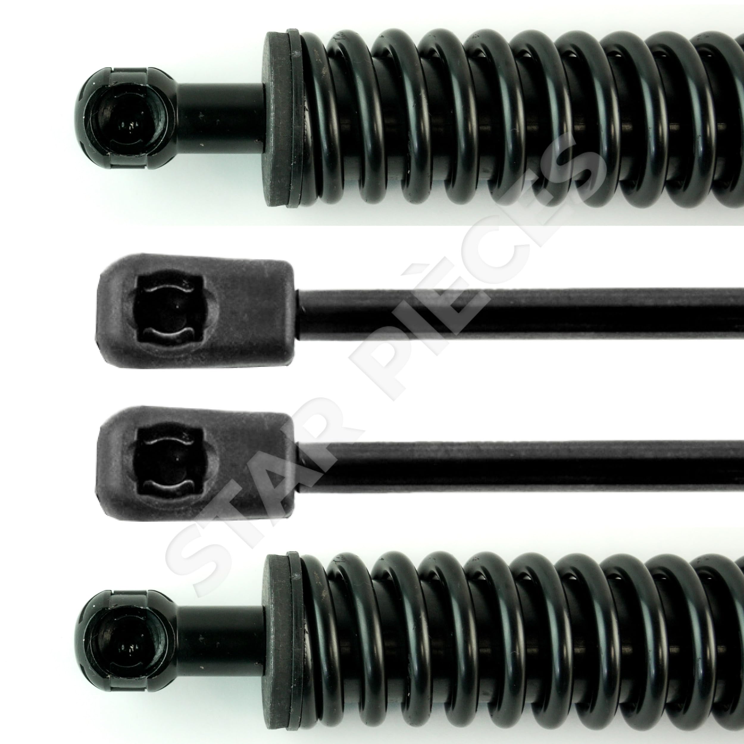 4 verins de coffre compatibles pour Touareg 1 (2002-2010) vérins de hayon + vérins de lunette arrière. 7L6827550B, 7L6845587