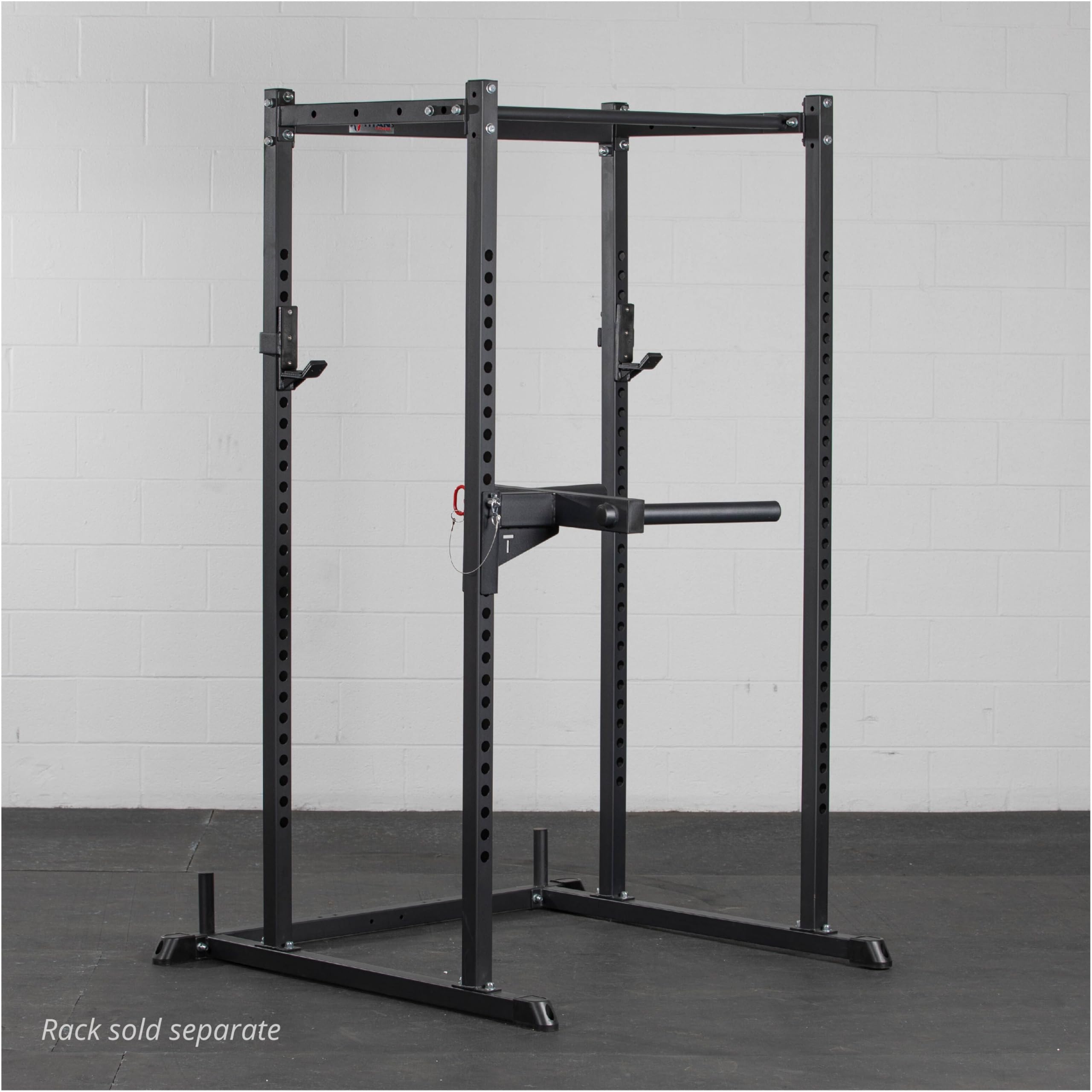 Titan Fitness T-2 Series Y-Dip Bar, Rack Mounted Dip Attachment, 550 LB Capacity, Fits 2