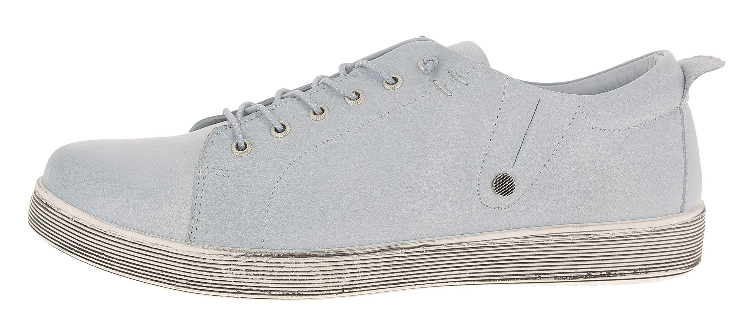 Andrea Conti Women's Trainers, Pastel Blue, 37 EU, Pastel Blue, 5 UK
