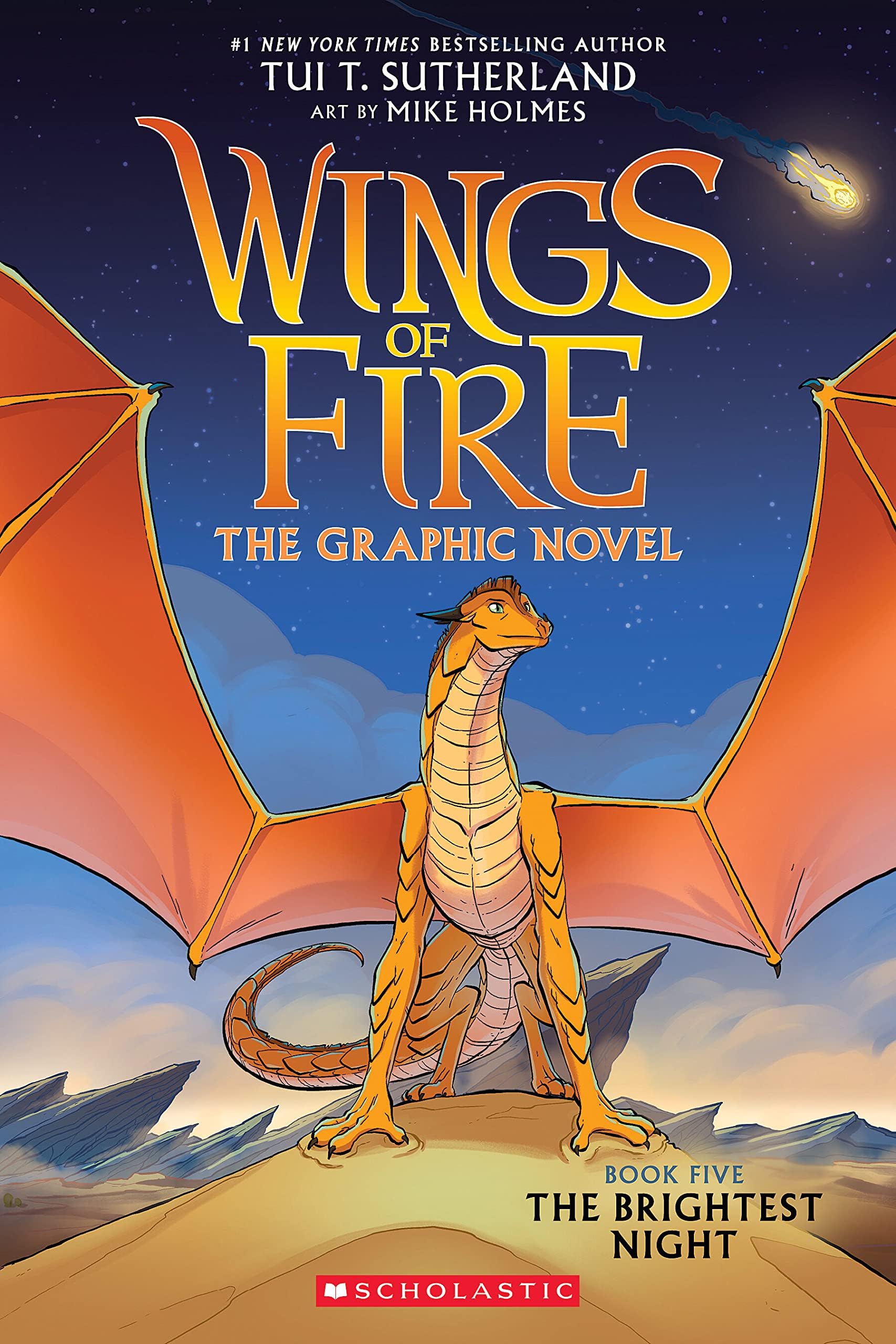 The Brightest Night (Wings Of Fire Graphic Novel 5 )
