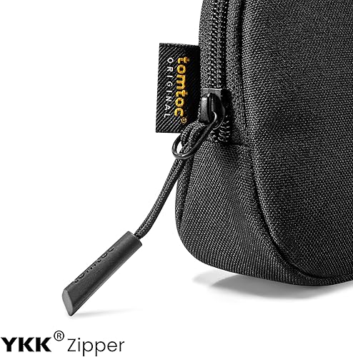 Miniatura 4 de tomtoc Bolsa de almacenamiento portátil reciclada, organizador de accesorios, compatible con MacBook cargador para laptop, ratón, cables, cubo,