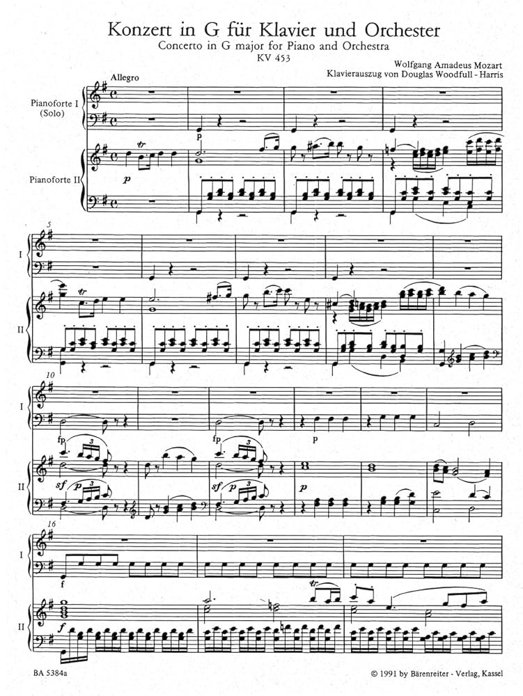 パットマルティーノ ギター教則DVD CreativeForceComplete Amazon.com: Concerto for Piano No.17 in G major K.453 (Two