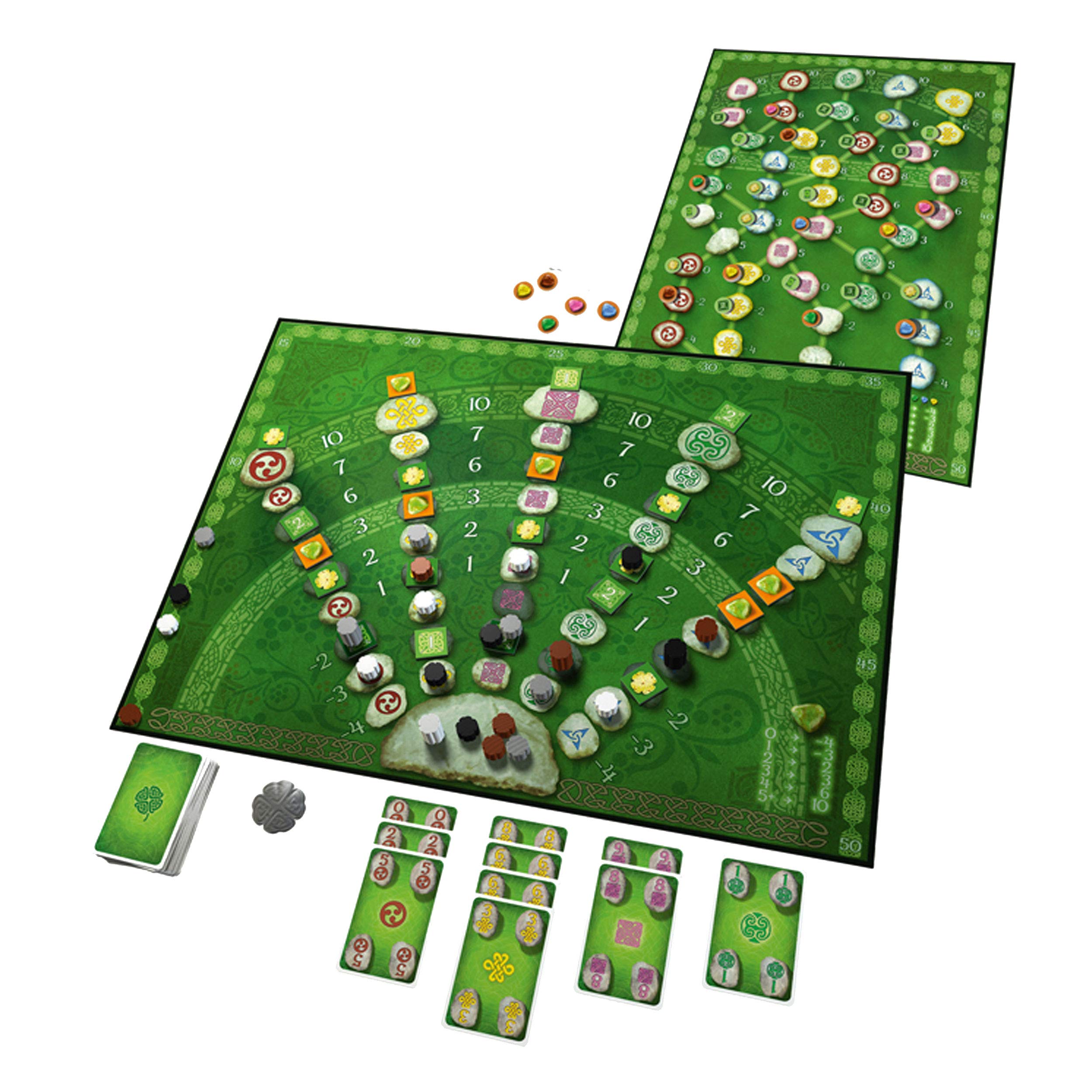 KOSMOS Keltis Spiel inklusive Keltis Erweiterung, Brettspiel-Klassiker
