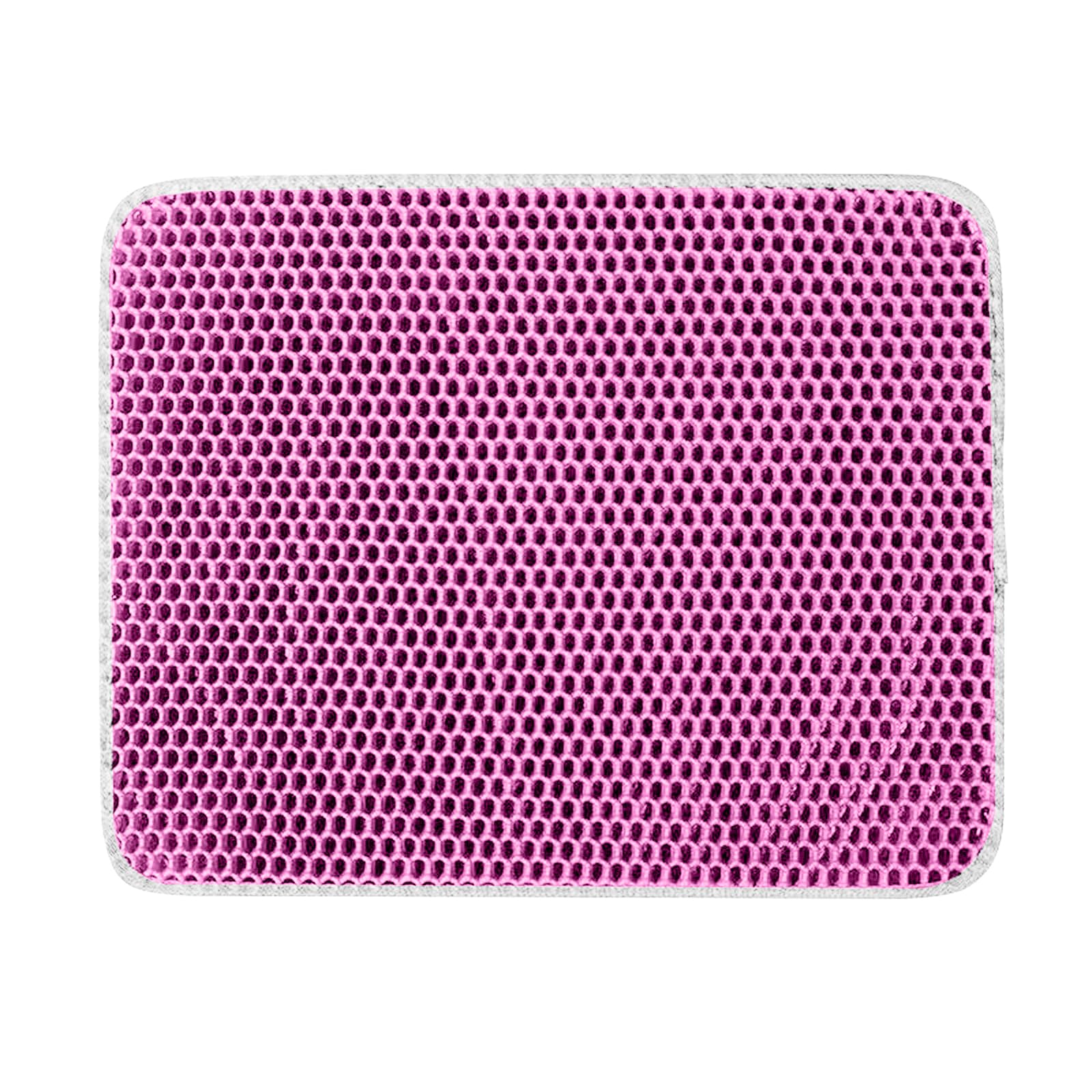 Pet Litter Mat EVA Litter Trapping Mat for Indoor Box Bottom Less Waste Box Tray