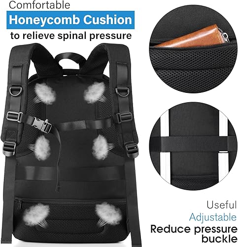 Miniatura 3 de Mochila para laptop de viaje, mochila escolar para mayores de 3 años, Negro Gris, Classic