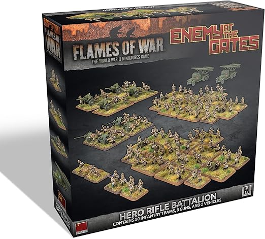 Flames of War: Enemy at The Gates Hero Rifle Battalion