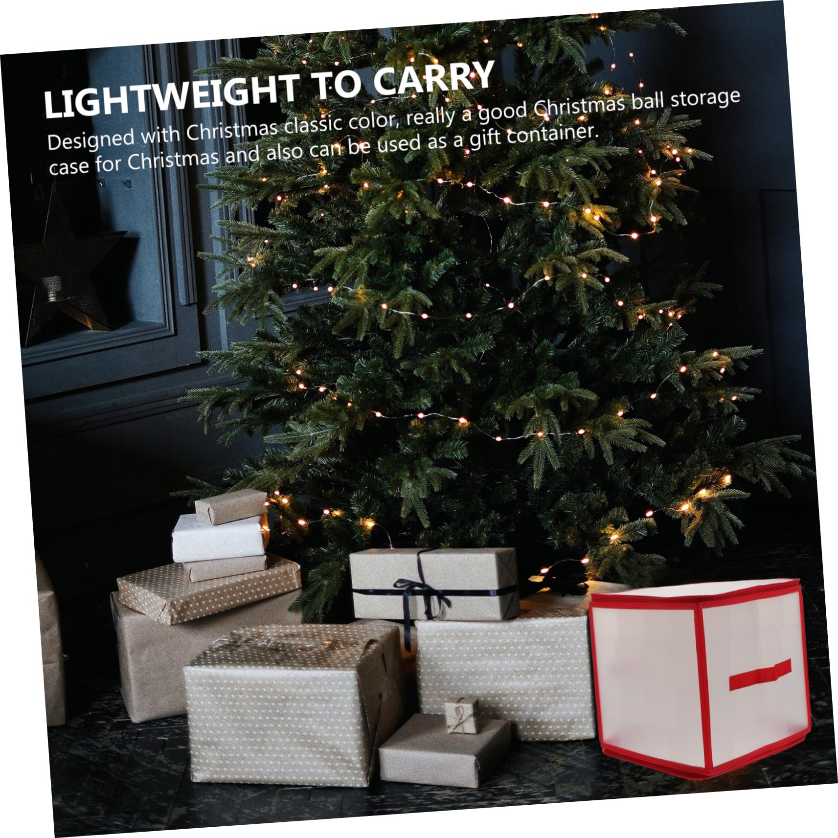 Hohopeti 2sätze Xmas Ornament Organizer Box Mit Abnehmbaren Fächern Praktische Aufbewahrungslösung Für Weihnachtskugeln Und Dekoration Für Zuhause Partys Und Geschäfte Transparent Und